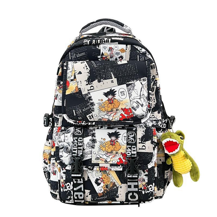 Grafikroman-inspirierter Rucksack