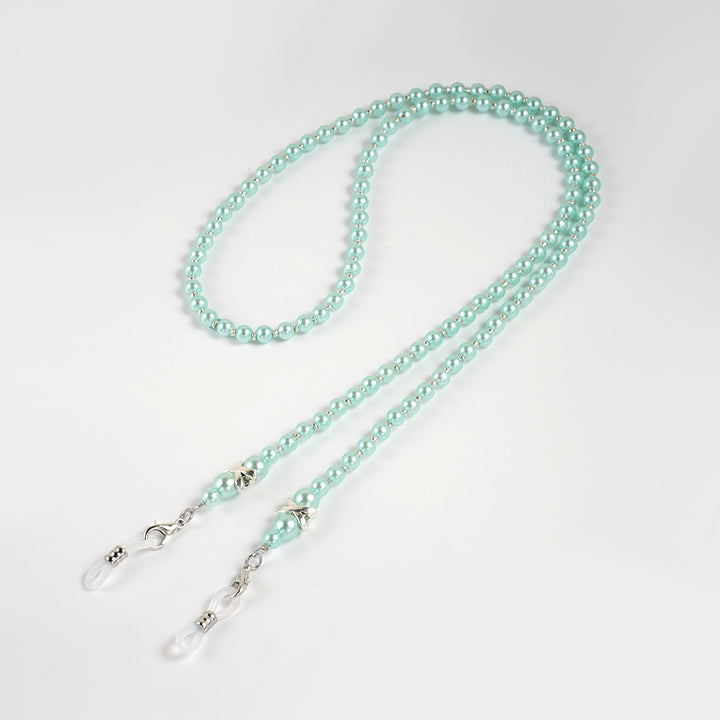 Elegante Perlen Brille Kette Karnz