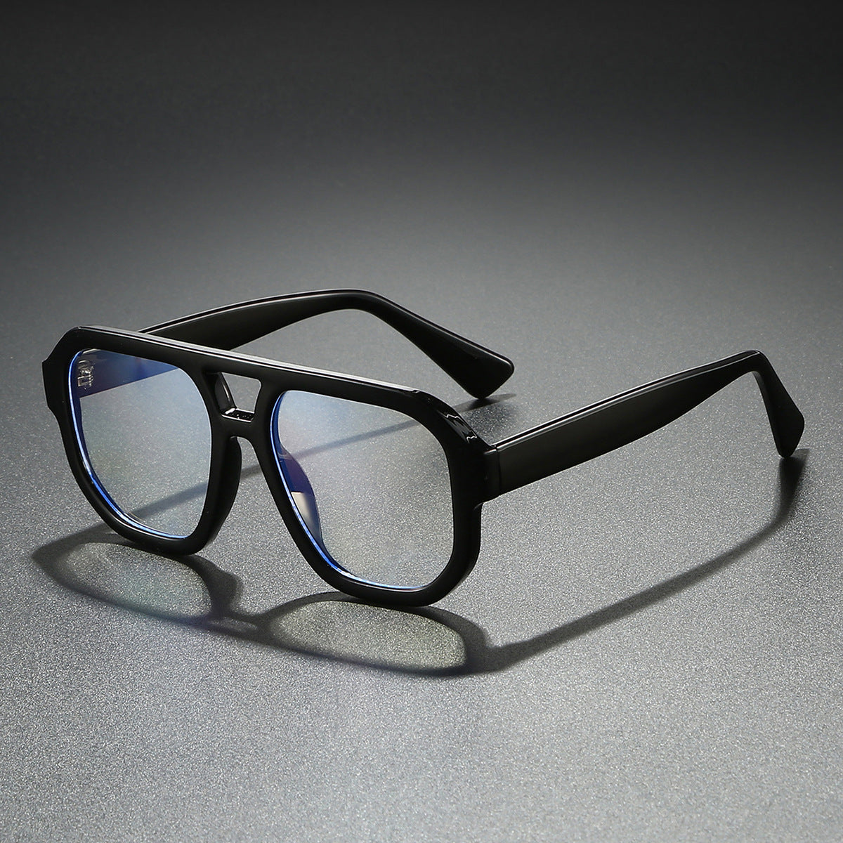 Damen Sonnenbrille im modernen urbanen Design mit breitem Rand Karnz