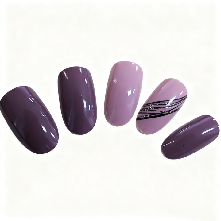 Elegante Mandel-Nagelkunst Karnz