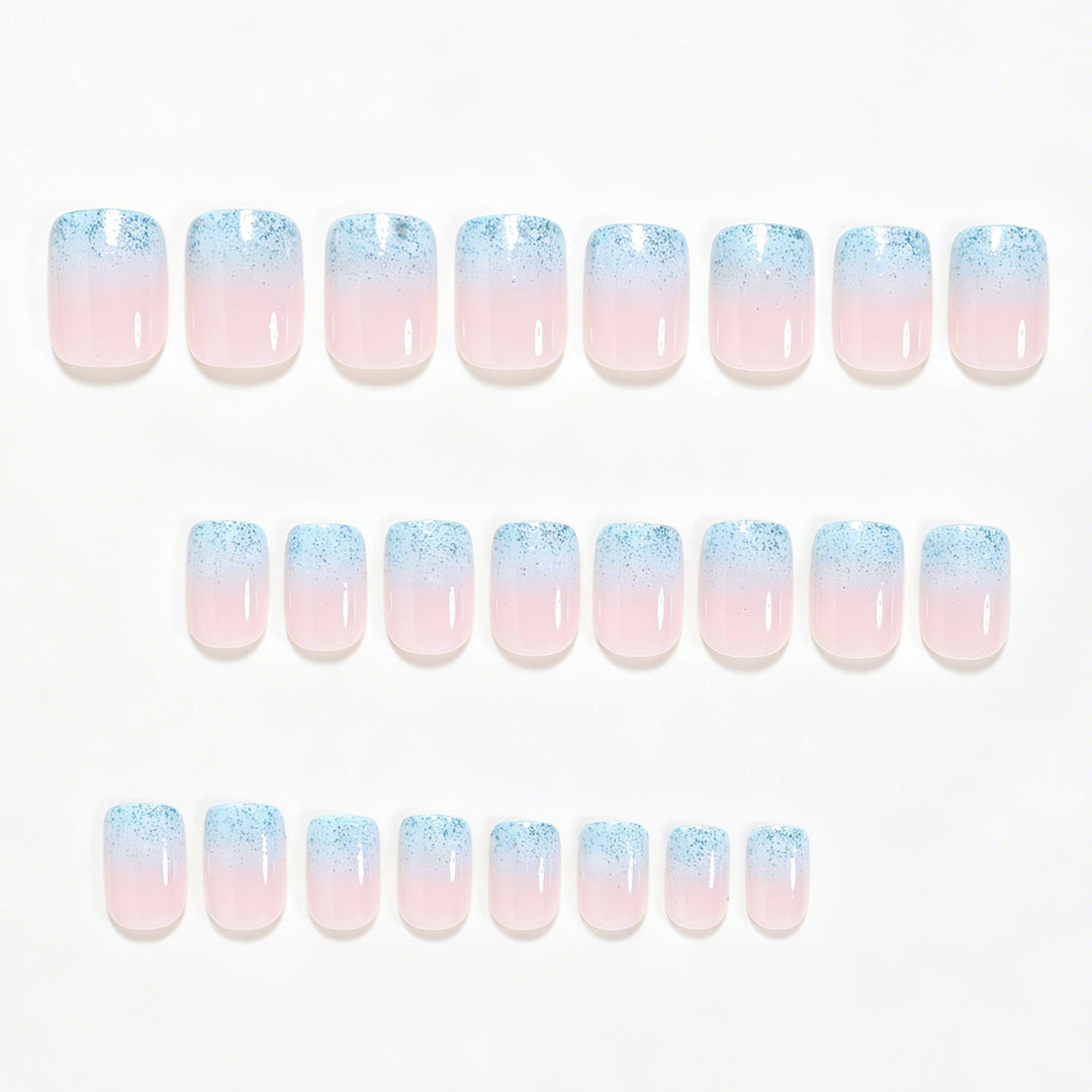 Glitter Ombre Nail Art Karnz