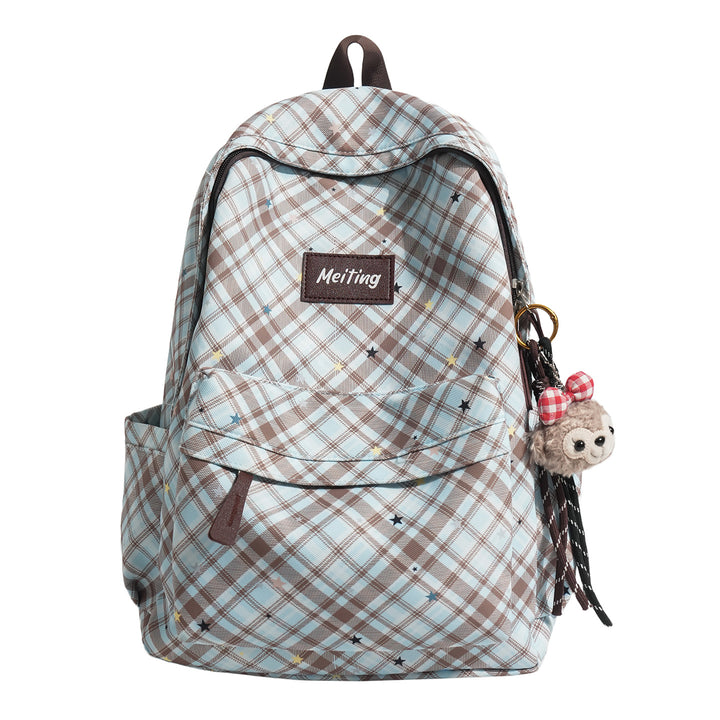 Karo-Muster Freizeit-Rucksack Karnz