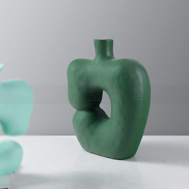 Künstlerische Dekorative Apfelskulptur