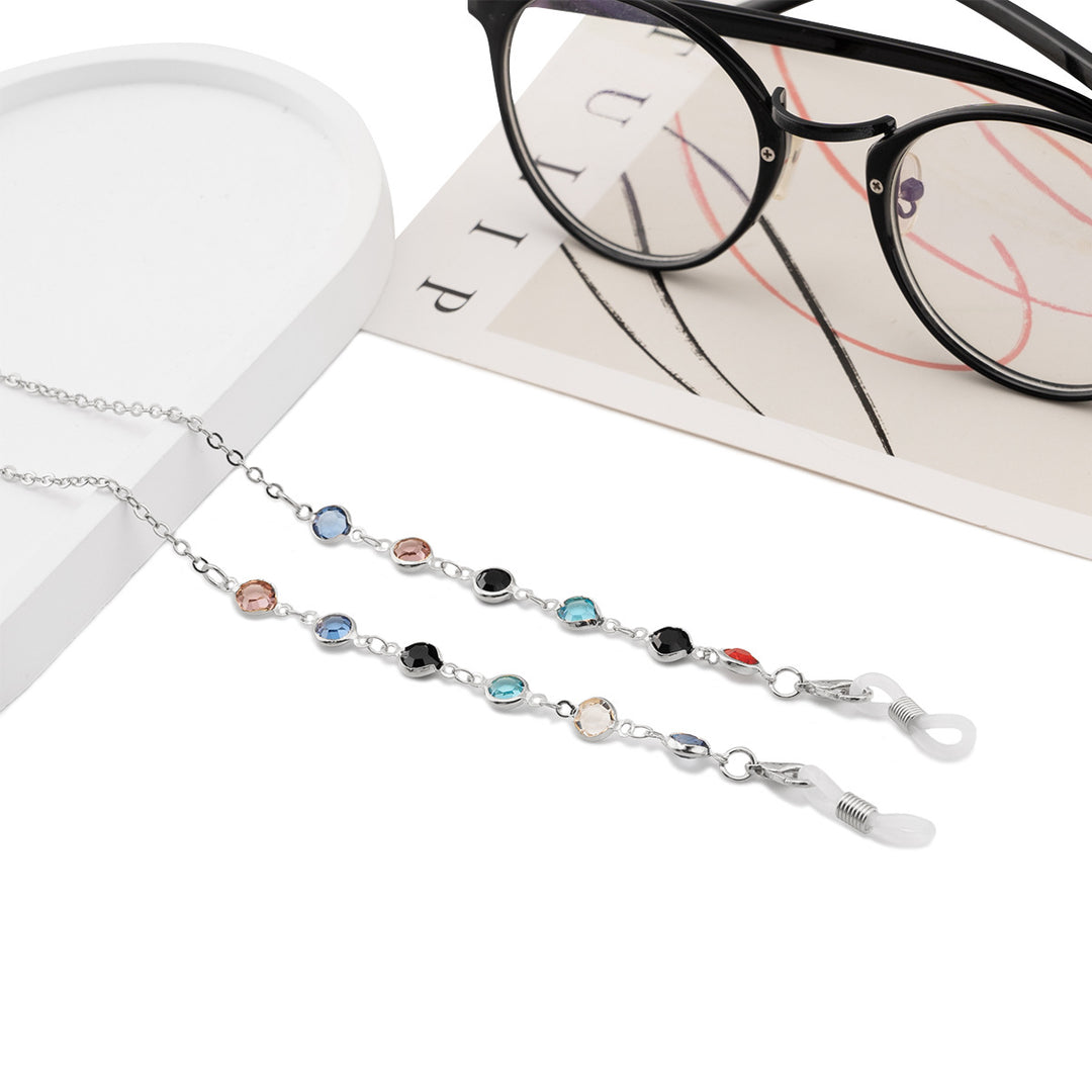 Premium Metall Brillen Kette Karnz