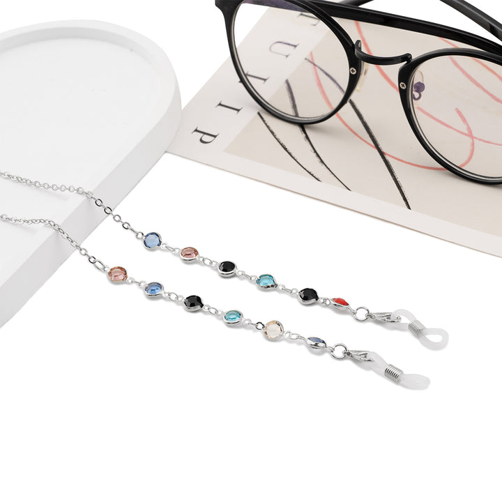 Premium Metall Brillen Kette Karnz