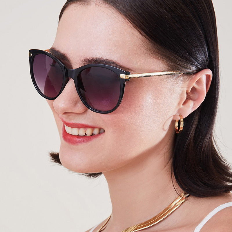 Damen Sonnenbrille im trendigen Cat-Eye Design mit leichtem Rahmen und UV-Schutz Karnz