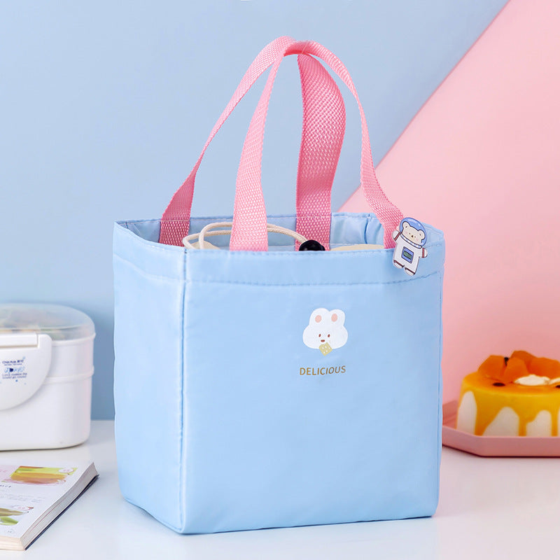 Niedlicher tierischer isolierter Lunch-Tote