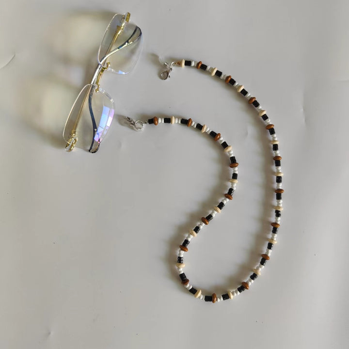 Brillenhalter-Kette Aus Hochwertigen Perlen Karnz