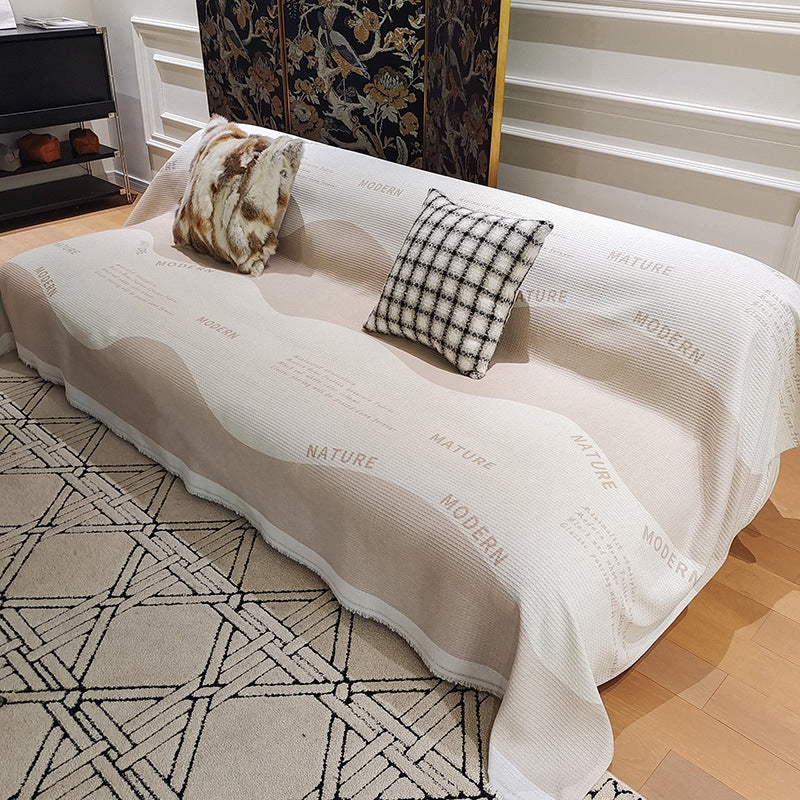 Gemütliche zeitgenössische Sofa-Wurfdecke
