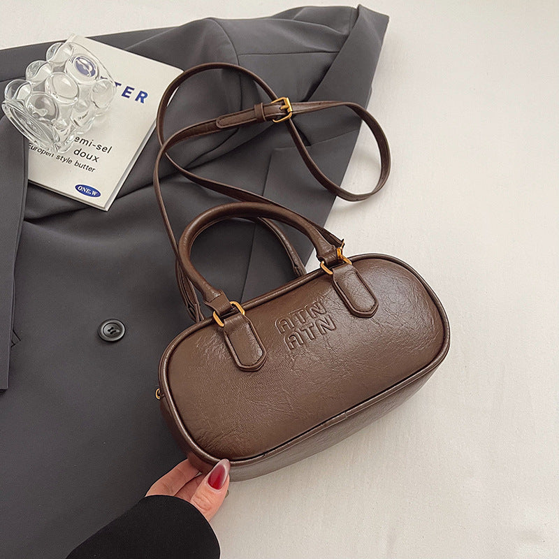 Texturierte Mini-Handtasche Karnz