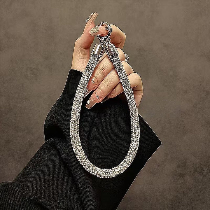 Rhinestone-accentierte Handtaschenriemen Karnz