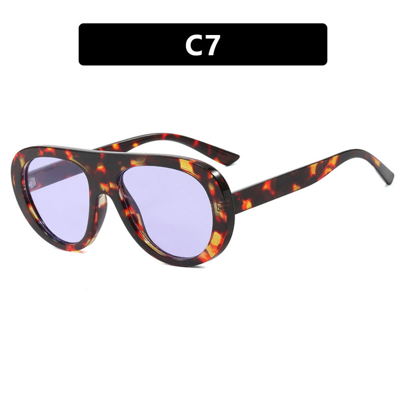 Damen stylische Sonnenbrille mit einzigartigem futuristischen Design Karnz