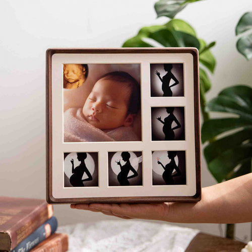 Dekorativer Multi-Foto Schattenboxrahmen