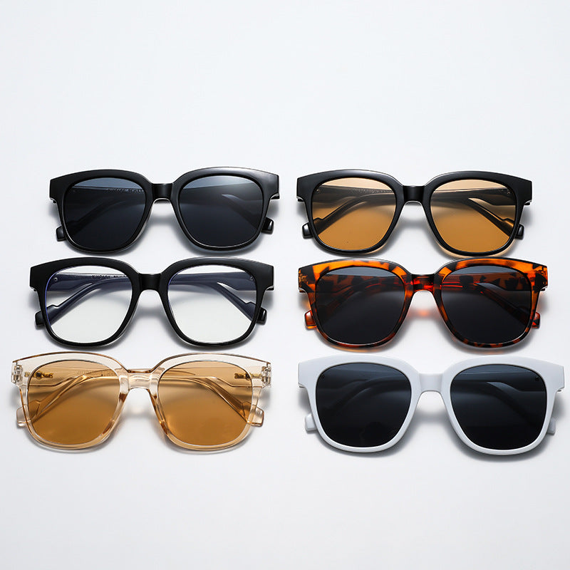 Damen Quadratische Sonnenbrille im eleganten Schildpatt-Design Karnz