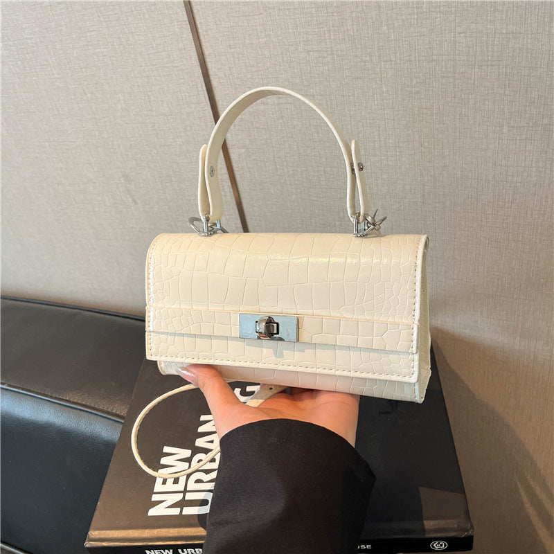 Krokodilmuster Strukturierte Handtasche