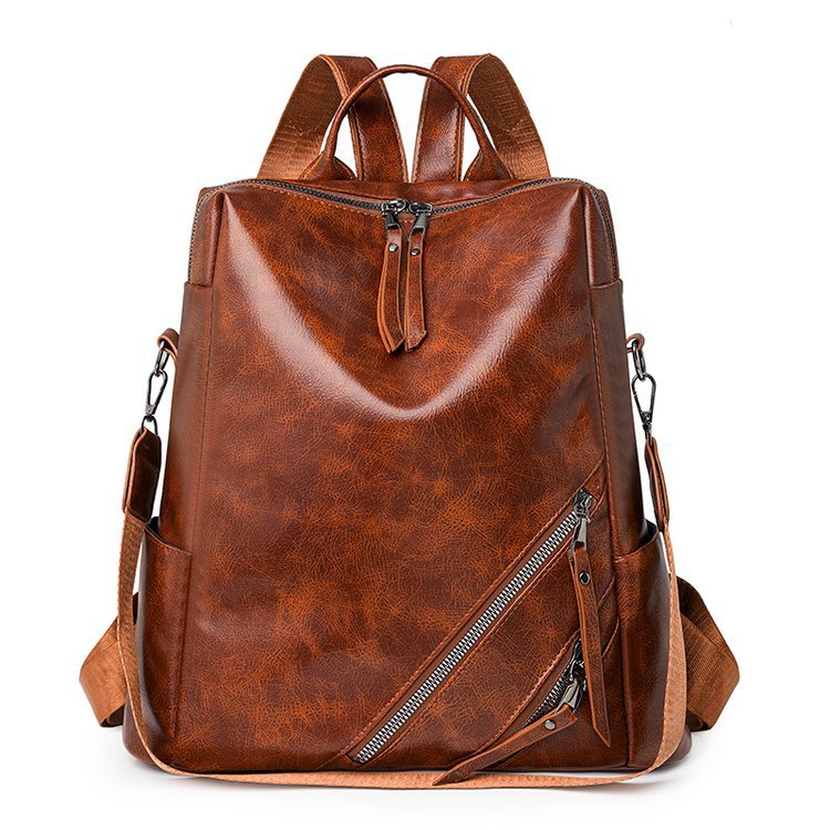 Modischer Multi-Reißverschluss-Rucksack Karnz