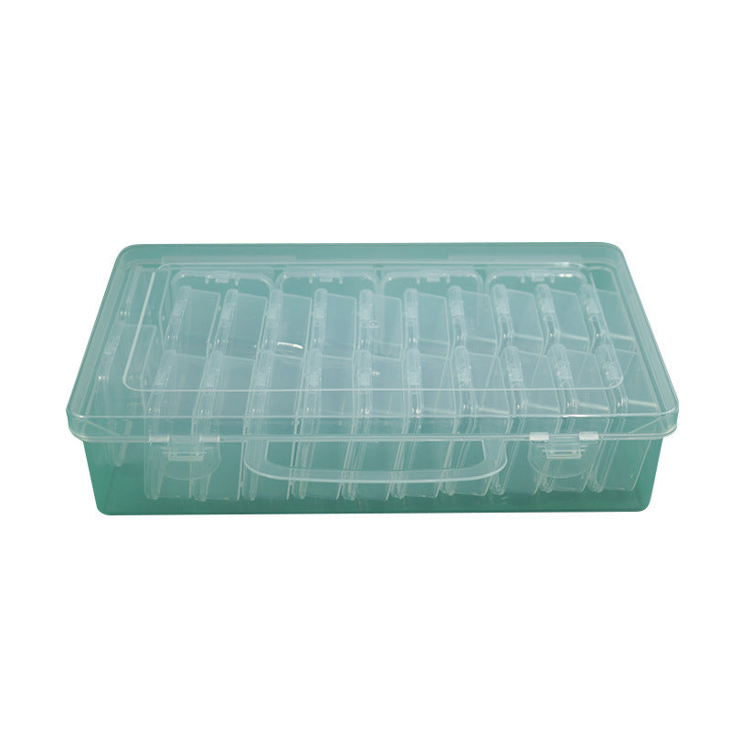 Klarer Mehrfach-Compartment Aufbewahrungsbox Karnz