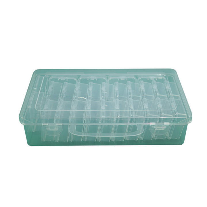 Klarer Mehrfach-Compartment Aufbewahrungsbox Karnz