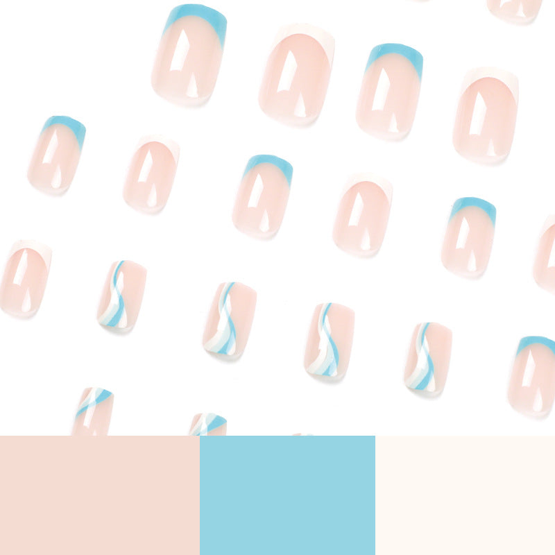 Kreative Acryl-Nägel mit eleganten Pastellmotiven Karnz