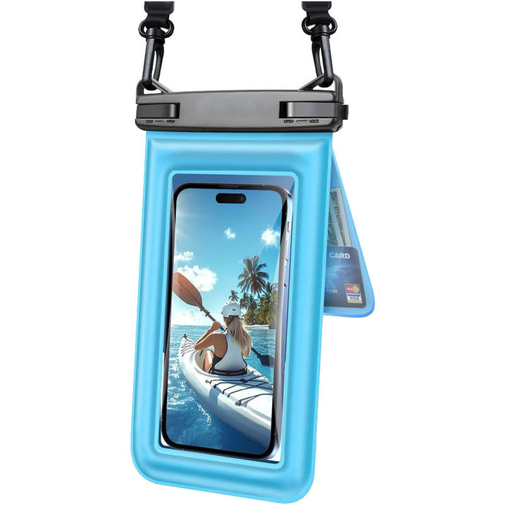 Wasserdichte Smartphone-Tasche mit Transparenter Front Karnz