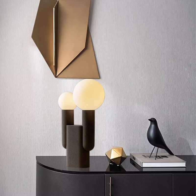 Moderne Kugel Tischlampe