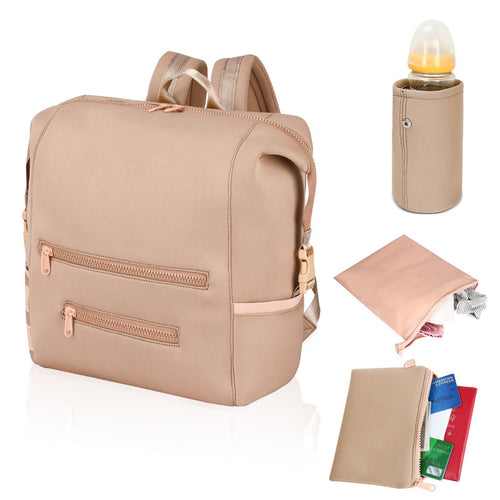 Multi-Funktionale Wickelrucksack mit isoliertem Flaschenhalter Karnz