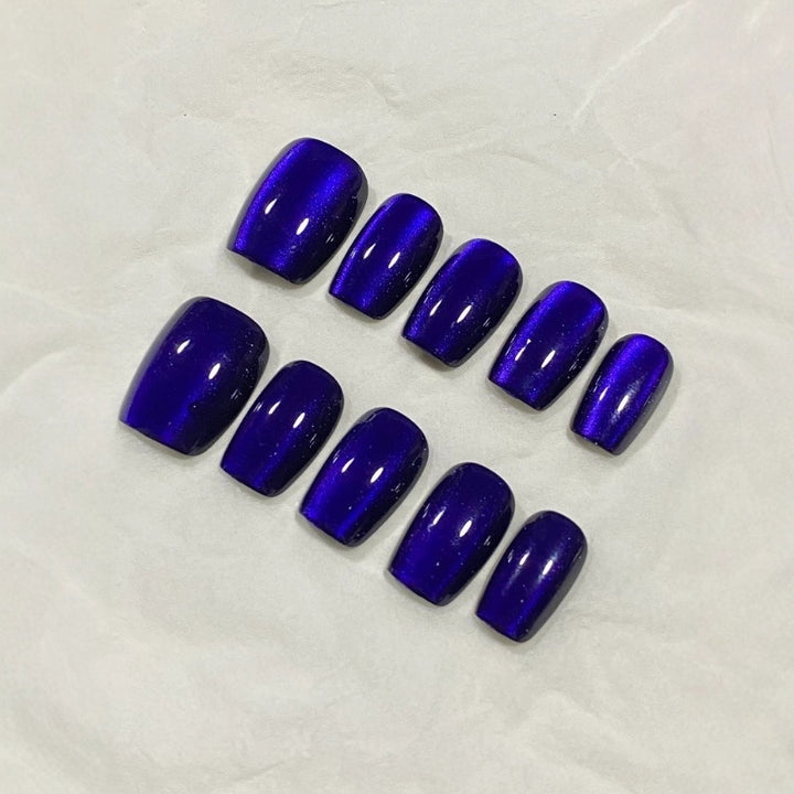 Premium Glänzende Acryl Press-On Nagelspitzen Karnz