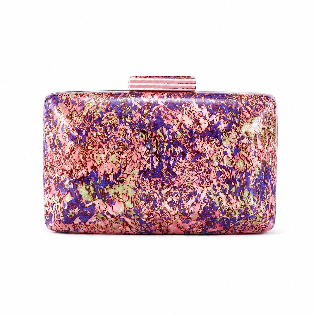 Künstlerische rechteckige Handheld-Clutch