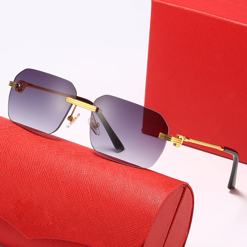Damen modische Korrektionsbrille mit elegantem minimalistischen Rahmen Karnz