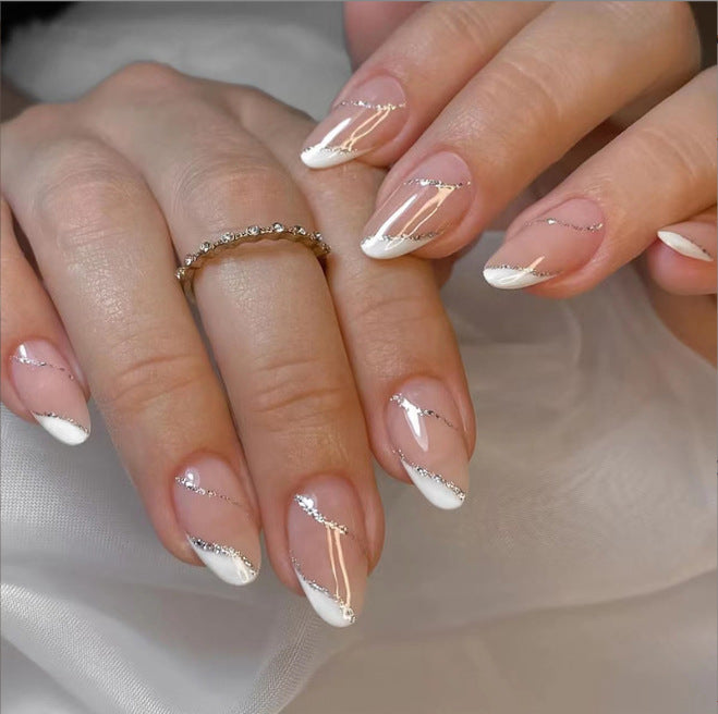 Elegante Ombre-Nagelverlängerungen Karnz