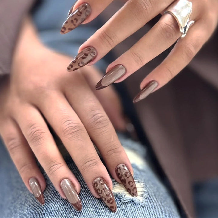 Trendy Press-On Nail Set Karnz