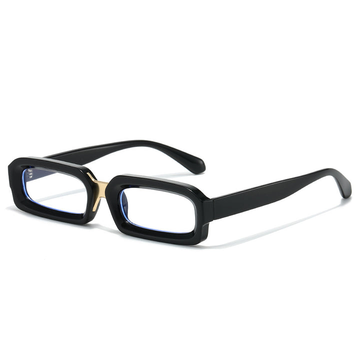 Schlanke rechteckige Rahmen-Sonnenbrille Karnz