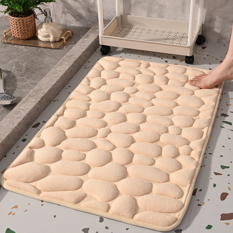 Anti-Rutsch Kiesel-Textur Badmatte