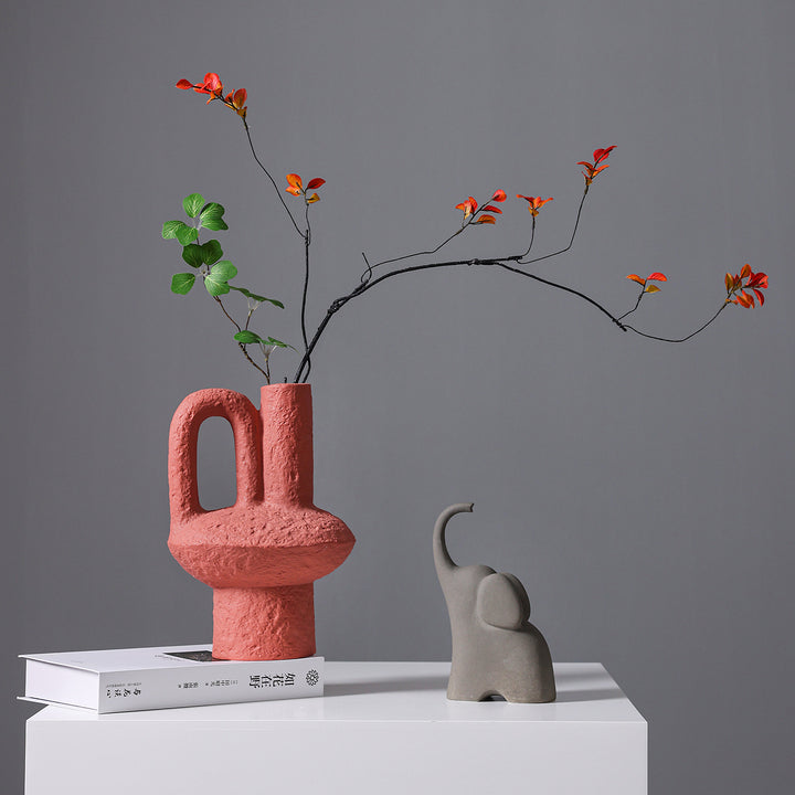 Künstlerische Steinzeug Dekorative Vase