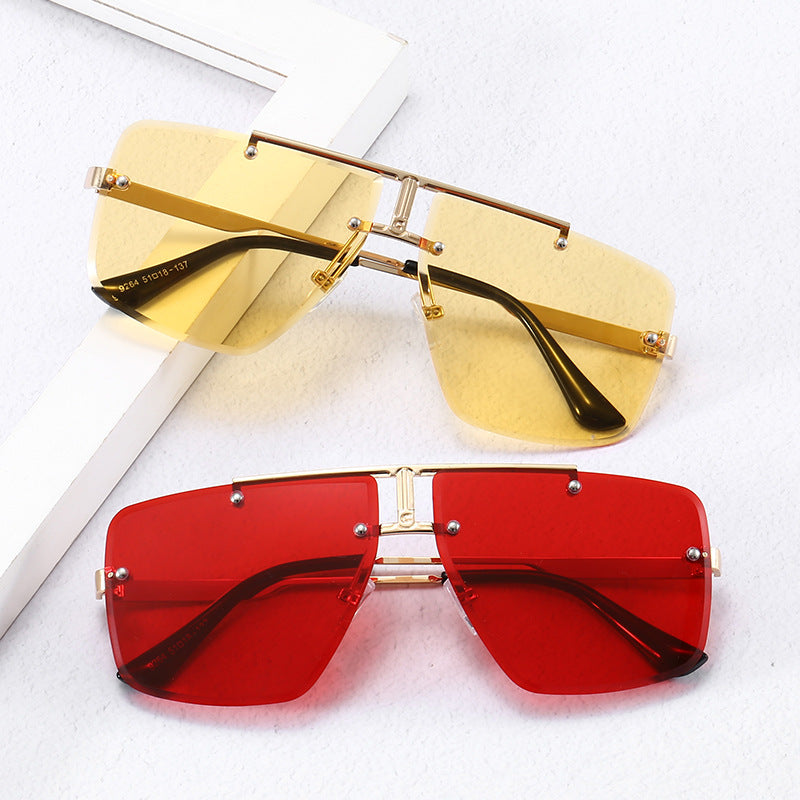 Damen modische oversized Sonnenbrille Karnz