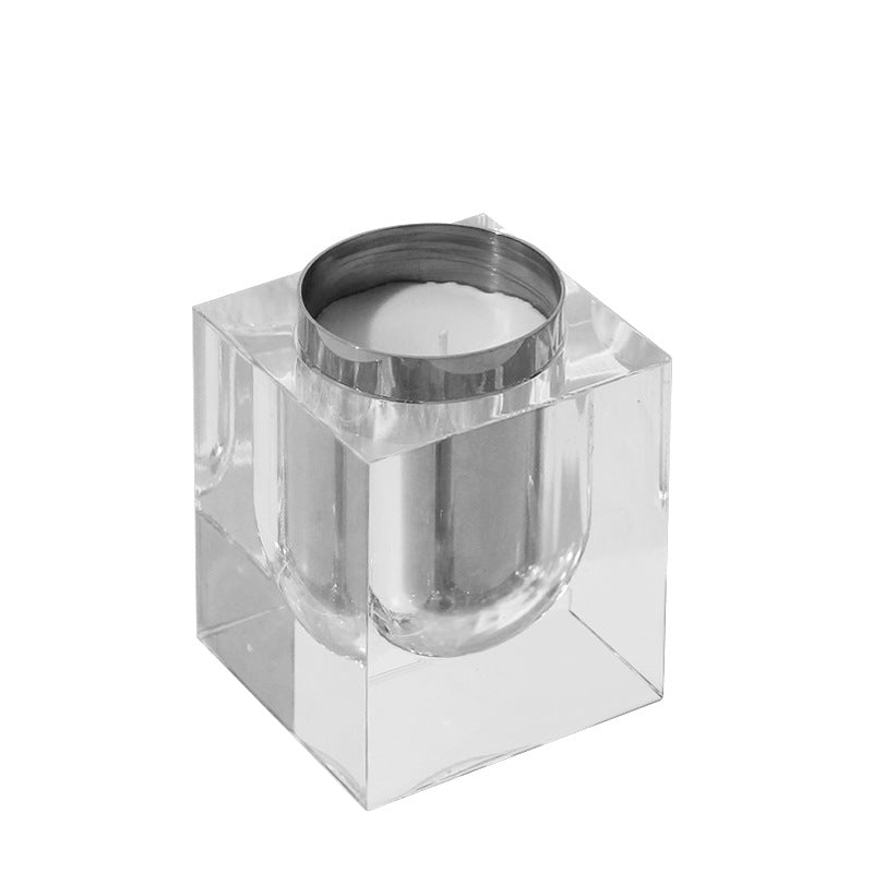 Moderner geometrischer Kerzenhalter