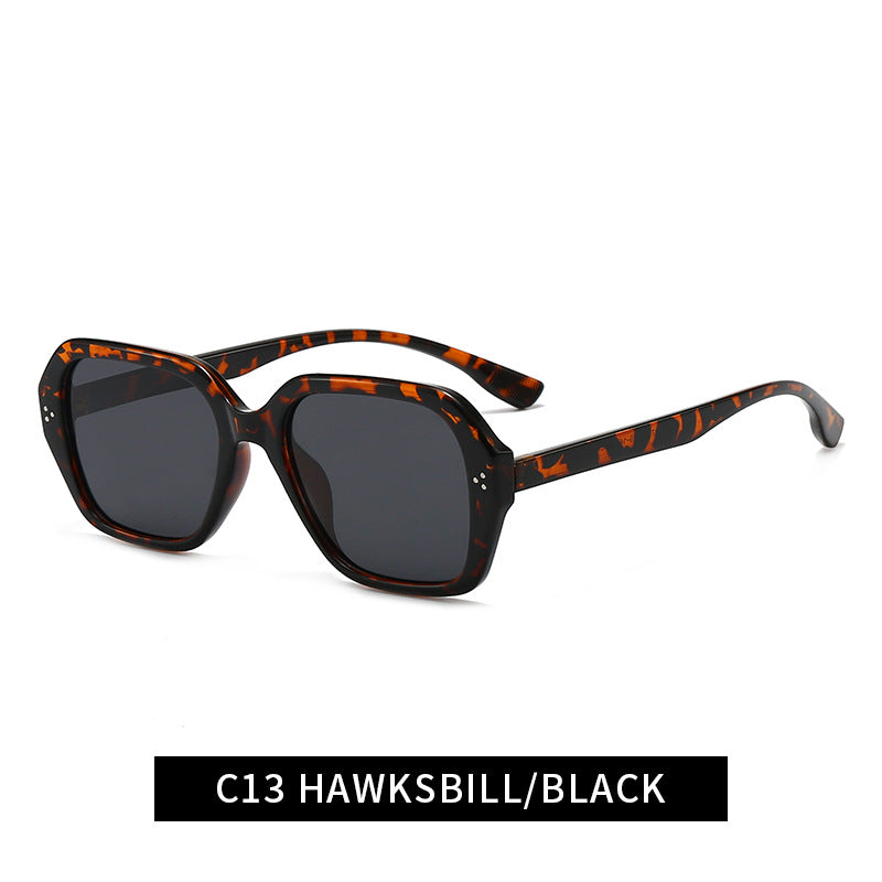 Damen modische Oversized Sonnenbrille Karnz