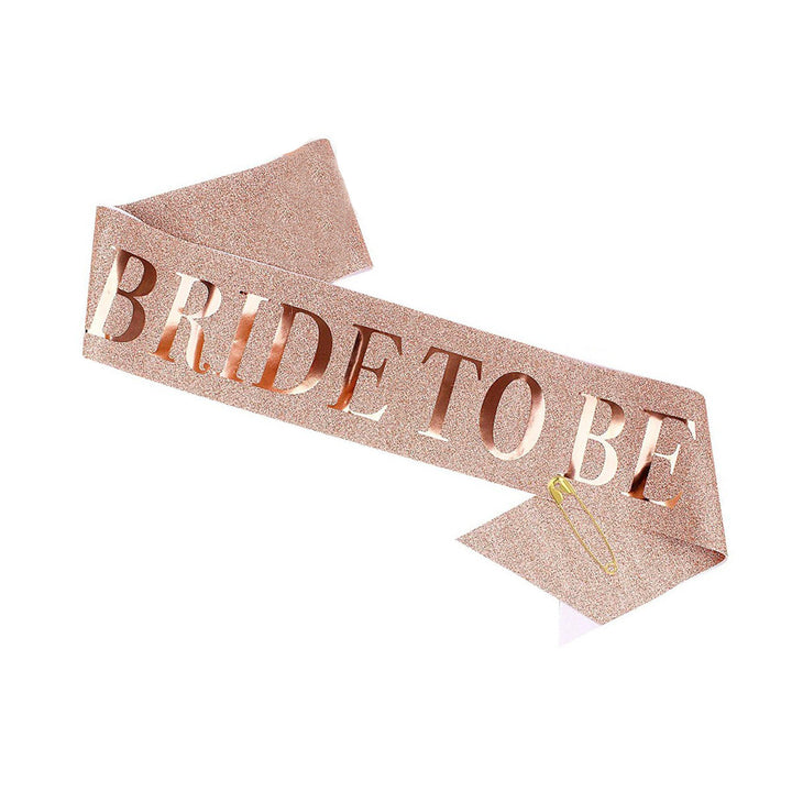 Damen Glitzernde Braut-Schärpe Karnz