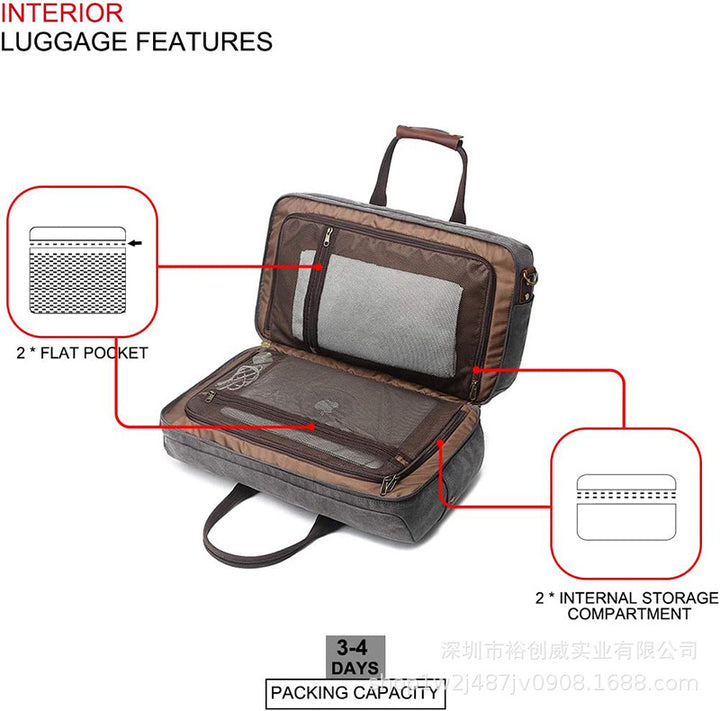 Vielseitige Wochenend-Reise-Duffel-Tasche Karnz