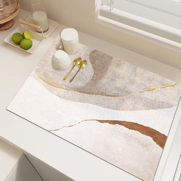 Abstract Geometrische Tischmatte Karnz