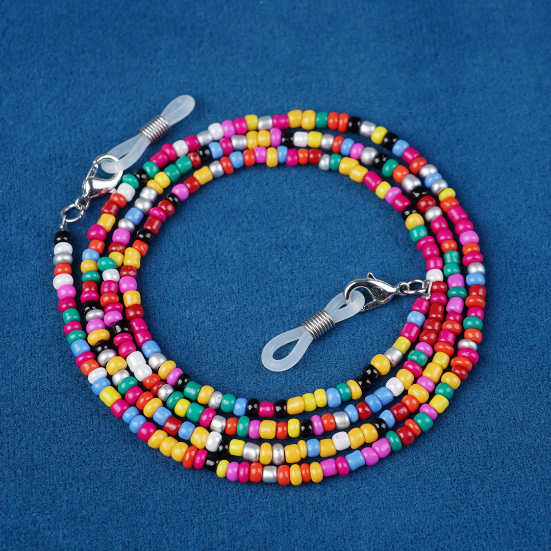 Farbiger Perlenbrillenhalter Karnz