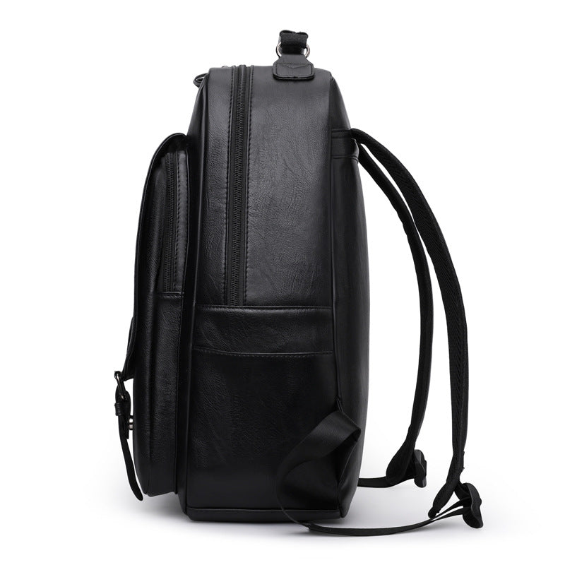 Stylischer Leder-Rucksack Karnz