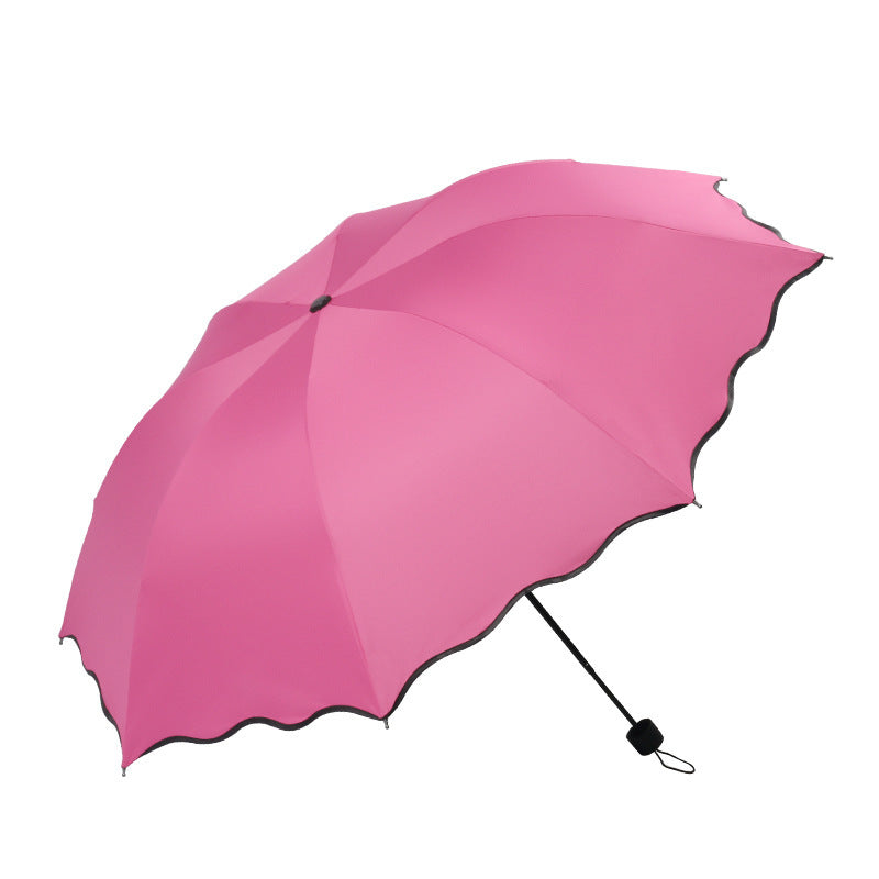 Damen Wetterfester Regenschirm mit UV-Schutz Karnz
