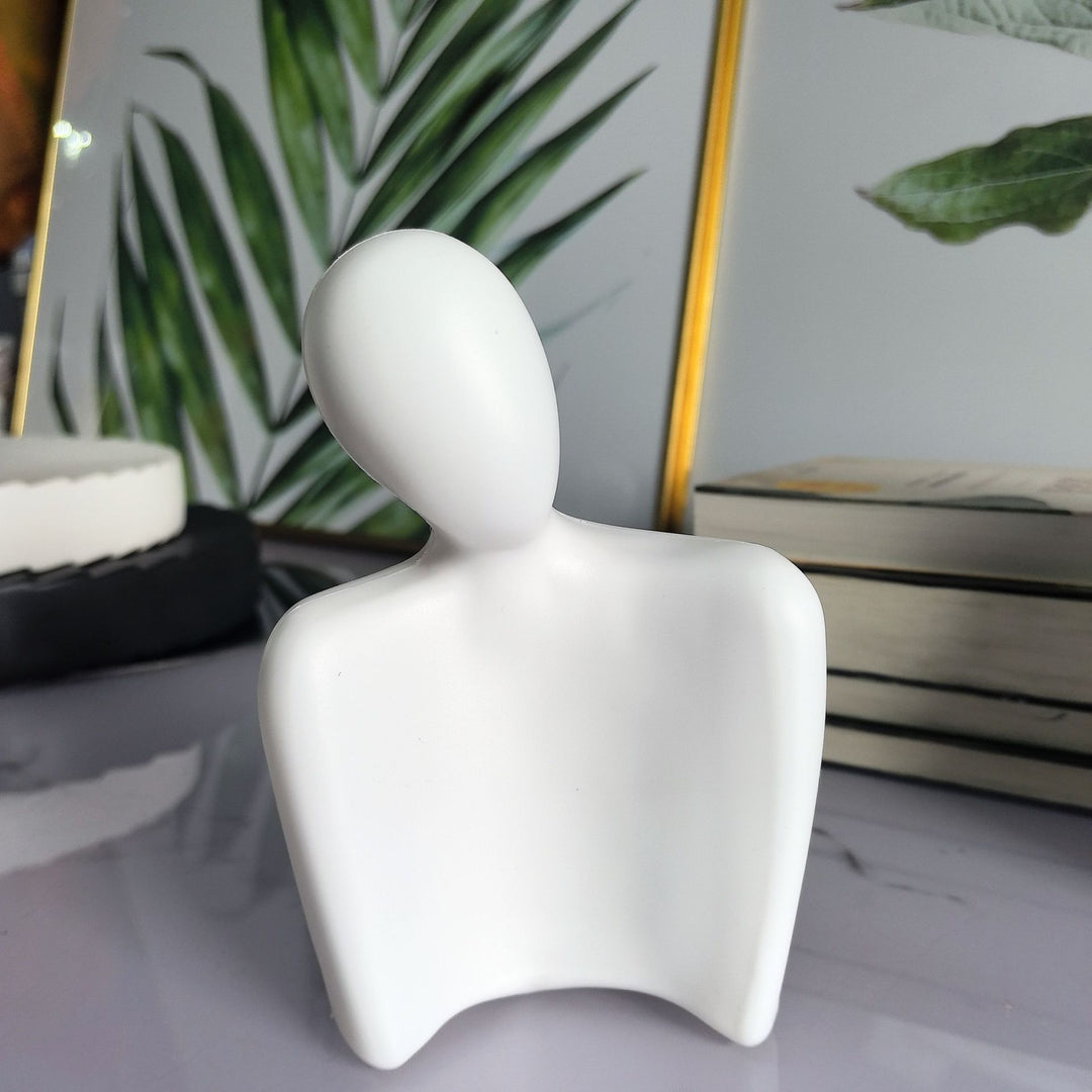 Künstlerische Dualfigur Dekoration Karnz
