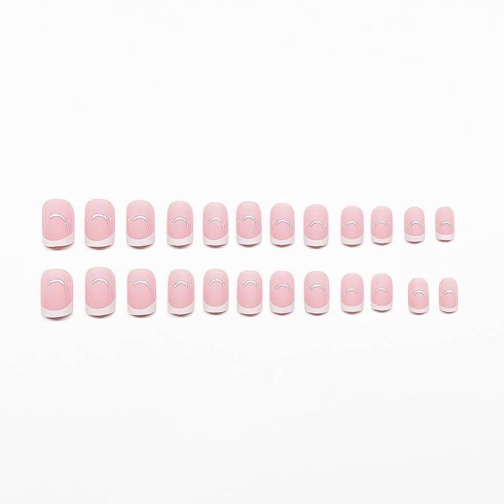 Elegantes French Tip Press-On Nail Set Karnz