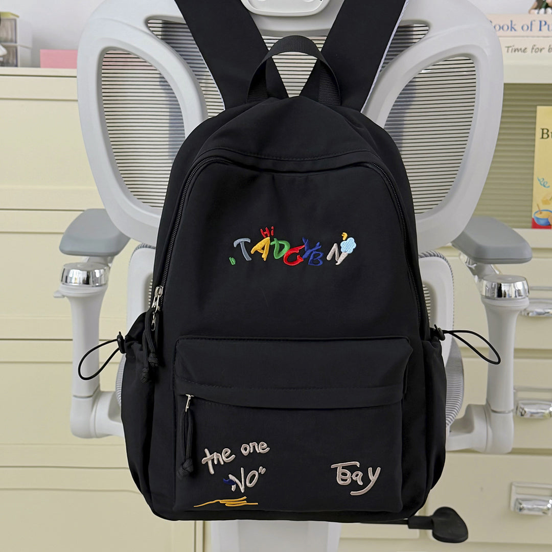 Stylische gestickte Rucksack Karnz