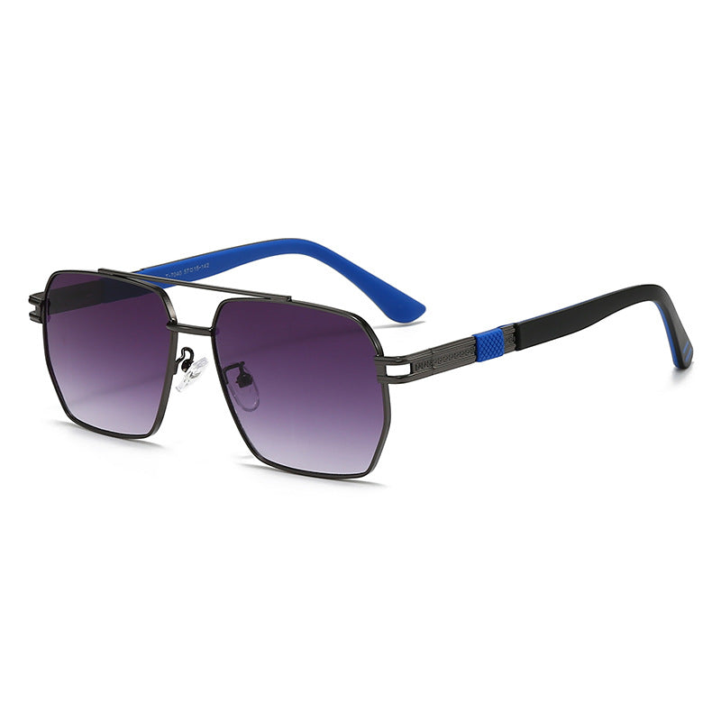 Herren Sonnenbrille mit hochwertigem Metallrahmen und sportlichen Akzenten Karnz
