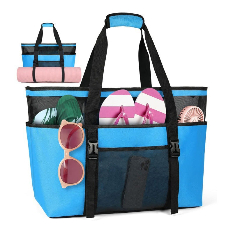 Multifunktionale Strandtasche mit Fächern Karnz