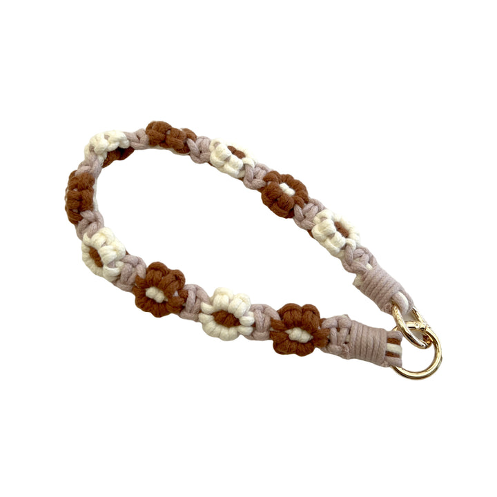 Blumenmuster Schlüsselanhänger Halter Karnz