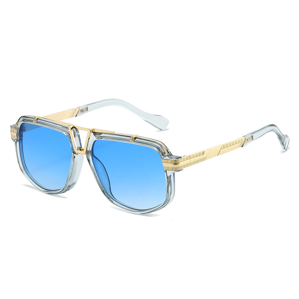 Fashion-Forward Geometric Sonnenbrille Karnz